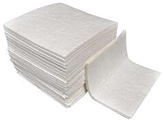 Nps 151050 20" X 16" Cellulose-Based White Pad, 100/Box