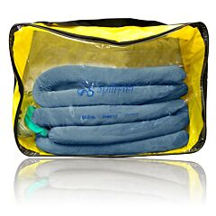 Nps 311002 Grab & Go Oil-Only Large Zipper Bag Spill Kit (Absorbs Up To 13 Gal)