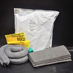 Nps 411101 Grab & Go Universal Small Vehicle Spill Kit (Absorbs Up To 3 Gallons)