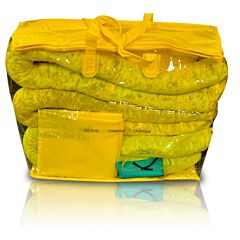 Nps 2053Bg Grab & Go Hazmat Zipper Bag Spill Kit (Absorbs Up To 5 Gal)