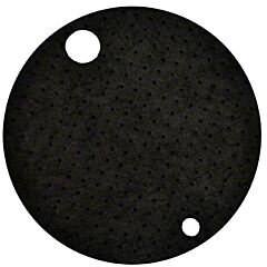 Nps G-76 22" 100% Sustayn By Spilfyter Recycled Universal Gray Hw Drum Top, 25/Box