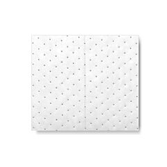 Nps Oew-70 16" X 14" Streetfyter Compact White Oil-Only Lw Dimpled Pad, 200/Box