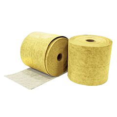 Nps S2-91 16" X 150' Premium Yellow Sm Hazmat Hw Perfed Roll, 2/Bag