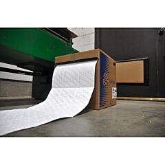 Nps Z-914 16" X 150' Spilhyder White Oil-Only Mw Roll; 1/Dispenser Box