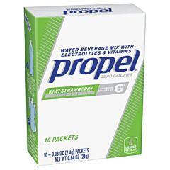 Gatorade 01088 Propel® Instant Powder Packet, 0.08 Oz, 16.9 To 20 Oz Yield, Kiwi Strawberry