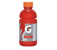 Gatorade 12196 Thirst Quencher, 12 Oz, Bottle, Fruit Punch