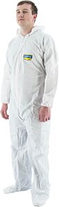 Majestic 74-103 Micro-Porous Coverall With Hood, Boots, Wrist & Ankle, Size X-Large