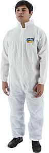 Majestic 74-201 Aerotex® Sms Coverall With Elastic Wrist & Ankle, Size 4X-Large