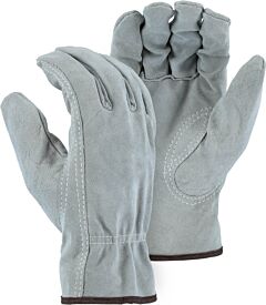 Majestic 1512 Small Size Split Cowhide Drivers Gloves, Size X-Large