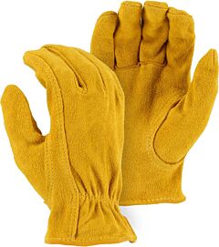 Majestic 1537 Split Deerskin Drivers Gloves, Size Medium