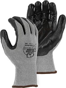 Majestic 35-7660 Cut-Less Watchdog® Knit Gloves With Flat Nitrile Palm, Size 2X-Large