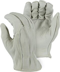 Majestic 1510W Cowhide Kevlar Sewn Drivers Gloves, Size Large
