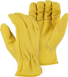 Majestic 1510G Cowhide Drivers Gloves, Size Medium
