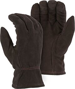 Majestic 1548 Winter Lined Deerskin Drivers Gloves, Size Small