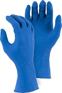 Majestic 3282/12 Disposable Industrial Grade 12 Mil Nitrile Gloves, Size 12