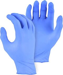 Majestic 3272 Disposable Industrial Grade 3 Mil Nitrile Gloves, Size Large