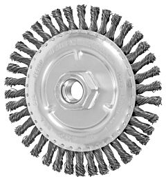 Pferd 82479 Knot Wheel Brushes, Stringer Bead Twist, Carbon Steel Wire