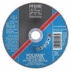 Pferd 62615 Polifan Flap Discs, Special Line Sg-Plus, Polifan Sgp Co-Cool, Flat