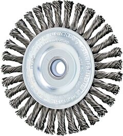 Pferd 82193 Knot Wheel Brushes, Stringer Bead Twist, Carbon Steel Wire