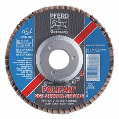 Pferd 62955 Polifan Flap Discs, Special Line Sg-Plus, Polifan Sgp Zirkon-Strong