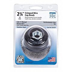 Pferd 82353P Cup And Bevel Brushes, Crimped Cups