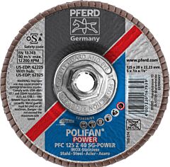 Pferd 62325 Polifan Flap Discs, Performance Line Sg, Polifan Z-Sg-Power