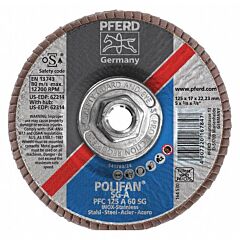 Pferd 62314 Polifan Flap Discs, Performance Line Sg, Polifan Sg A, Conical (Pfc - Type 29)