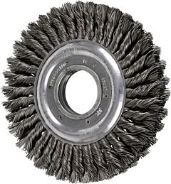 Pferd 82037 Knot Wheel Brushes, Heavy Duty Standard Twist - Double Row, Long Flag