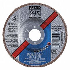Pferd 62365 Polifan Flap Discs, Performance Line Sg, Polifan Sg A-Cool, Flat (Pff- Type 27)