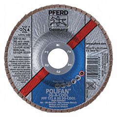 Pferd 62367 Polifan Flap Discs, Performance Line Sg, Polifan Sg A-Cool, Flat (Pff- Type 27)