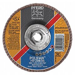Pferd 63036 Polifan Flap Discs, Universal Line Psf, Polifan Psf Zirkon, Conical (Pfc - Type 29)