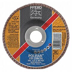 Pferd 63033 Polifan Flap Discs, Universal Line Psf, Polifan Psf Zirkon, Conical (Pfc - Type 29)