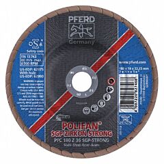 Pferd 62975 Polifan Flap Discs, Special Line Sg-Plus, Polifan Sgp Zirkon-Strong