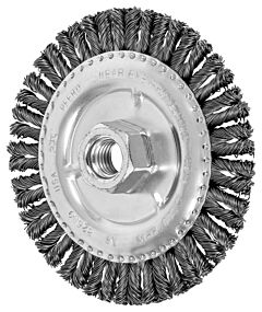 Pferd 82689 Knot Wheel Brushes, Stringer Bead Twist, Combitwist, Carbon Steel Wire