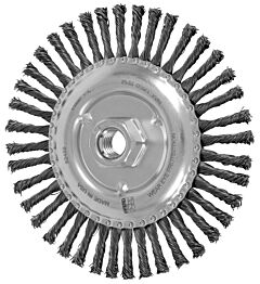 Pferd 82486 Knot Wheel Brushes, Stringer Bead Twist, Carbon Steel Wire