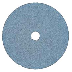 Pferd 62462 Zirconium Alumina Z Fiber Disc, 4-1/2 In Dia, 7/8 In Arbor Dia, 24 Grit