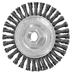 Pferd 82186 Knot Wheel Brushes, Stringer Bead Twist, Carbon Steel Wire