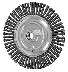 Pferd 82488 Knot Wheel Brushes, Stringer Bead Twist, Carbon Steel Wire