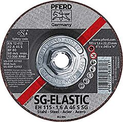 Pferd 63182 Cut-Off Wheels For Angle Grinders, Performance Line Sg, A S Sg For Steel, Cast Iron, Type 27 (Depressed Centre)