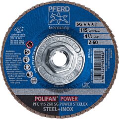 Pferd 62323 Polifan Flap Discs, Performance Line Sg, Polifan Z-Sg-Power