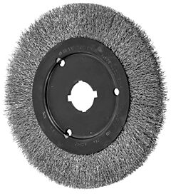 Pferd 80497 Crimped Wheel Brushes, Narrow Face, Stainless Steel Wire - 3" To 5" Diameter
