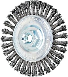 Pferd 82187 Knot Wheel Brushes, Stringer Bead Twist, Carbon Steel Wire