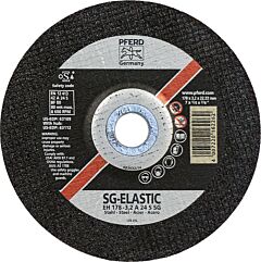 Pferd 63109 Cut-Off Wheels For Angle Grinders, Performance Line Sg, A S Sg For Steel, Cast Iron, Type 27 (Depressed Centre)