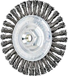 Pferd 82190 Knot Wheel Brushes, Stringer Bead Twist, Carbon Steel Wire