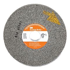 3M 048011-03967 Scotch-Brite™ Deburring Wheel, 6 X 1 X 3, Fine, 4,500 Rpm, Silicon Carbide