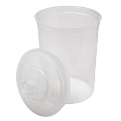 3M 051131-16024 Pps Lids And Liner Kits, For Paint Preparation System, Large (28 Fl Oz), 200 Micron Filter