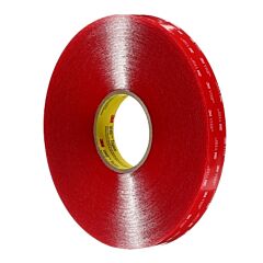 3M 076308-14569 Vhb Acrylic Foam Tapes, 1/2 In X 36 Yd, 1.1 Mil, Clear