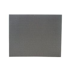 3M 051144-12501 Hand Sanding Sheets, Aluminum Oxide Cloth, 9 In X 11 In, 400 Grit, J-Weight, Black