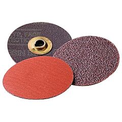 3M 051144-76627 Roloc Discs 777F, Ceramic/Regular Alumina Mix, 1 1/2 In Dia., 50 Grit