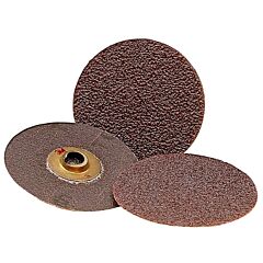 3M 051144-22402 Roloc™ Discs 361F, Aluminum Oxide, 2-In Dia, Tr, P100 Grit, 25000 Rpm